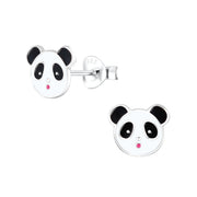 Bidstrup Sølv Børne Ørering med Panda 10001055