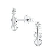 Bidstrup Sølv Ørering med Guitar 10006560