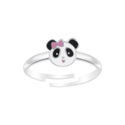 Bidstrup Sølv Børne Ring med Panda 10009422
