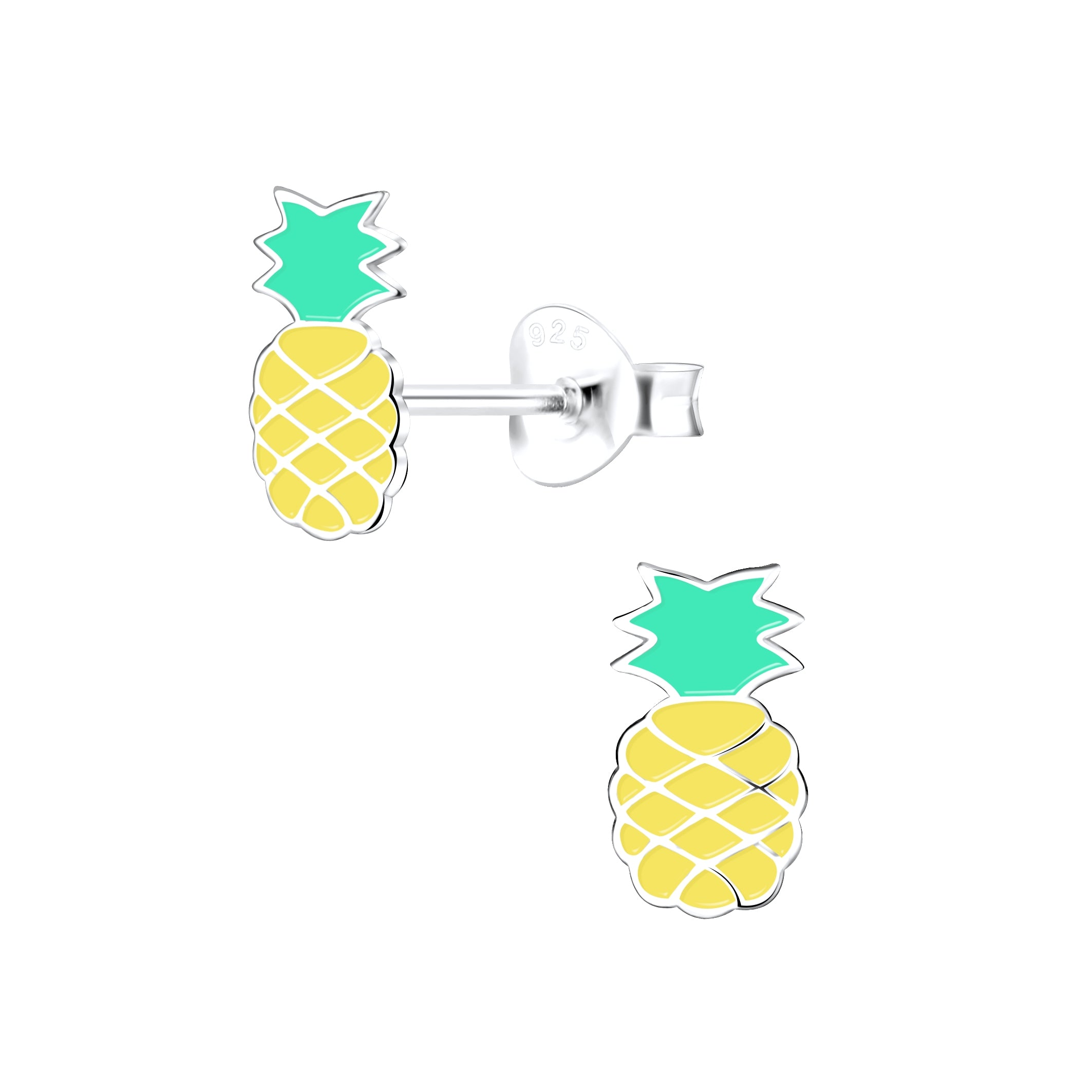 Bidstrup Sølv Børne Ørering med Ananas 10013357