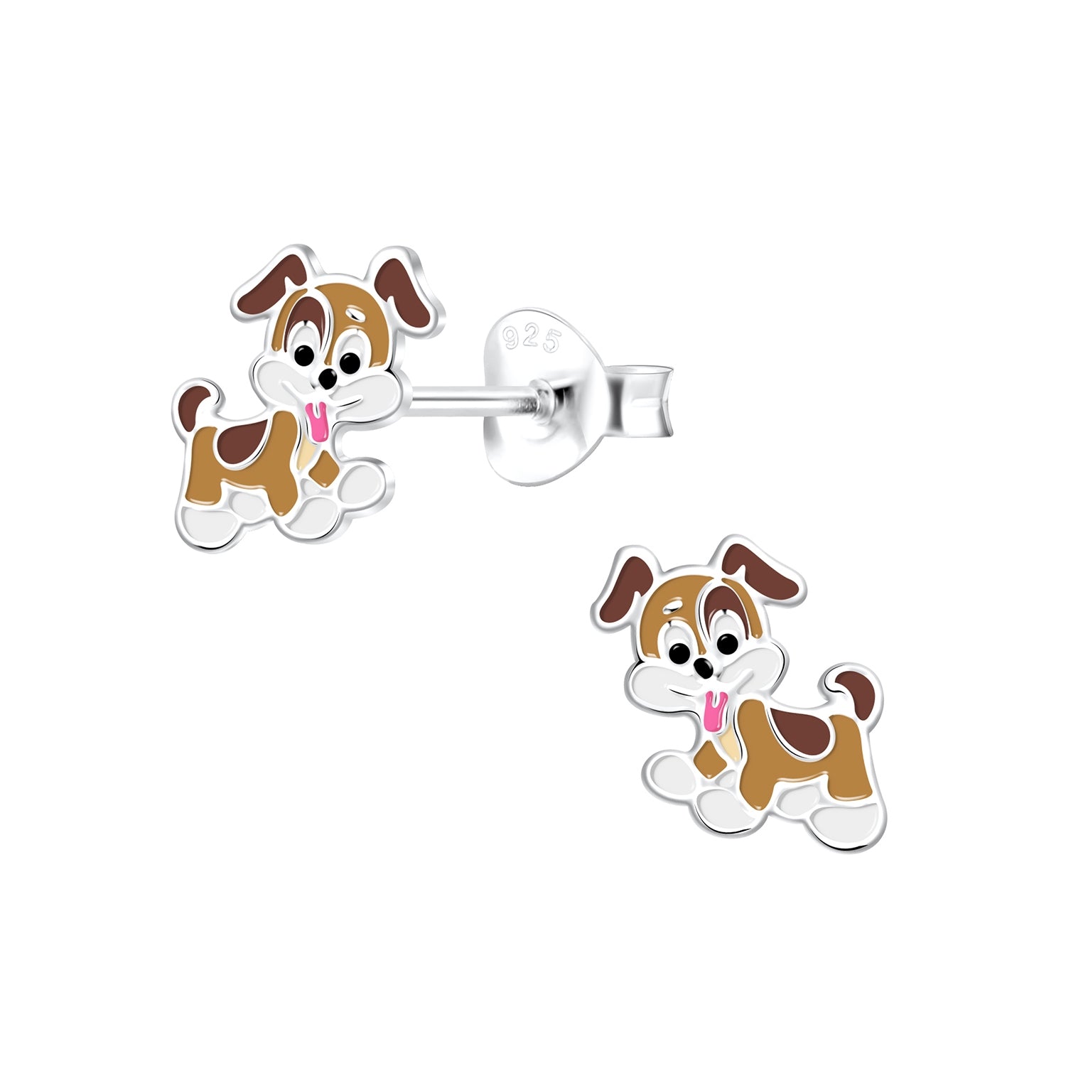 Bidstrup Sølv Børne Ørering med Hund 10014865