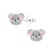 Bidstrup Sølv Børne Ørering med Koala Bjørn 10018425