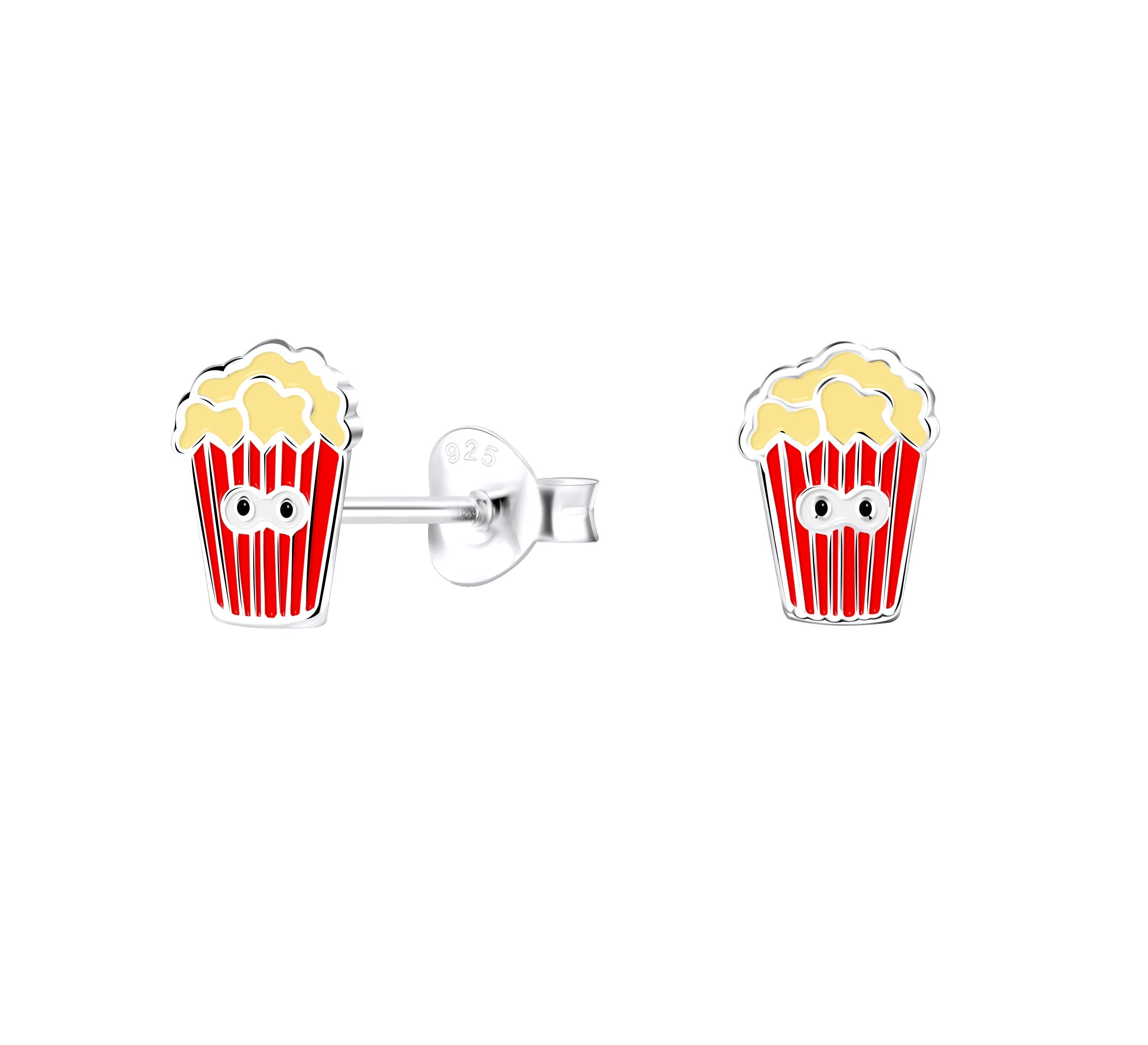 Bidstrup Sølv Børne Ørering med Popcorn 10022259