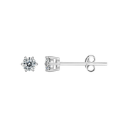 Støvring Design Sølv Ørestik med 4mm Zirkonia 10023604