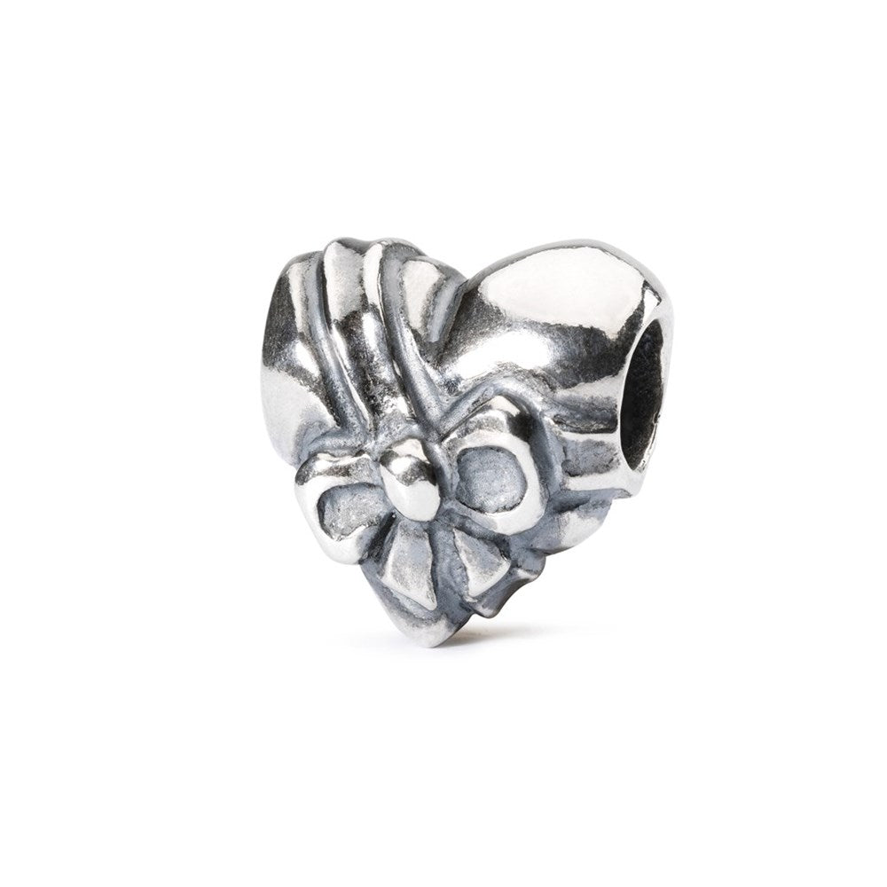 Trollbeads/Troldekugler Hjertesløjfe kugle TAGBE-20064