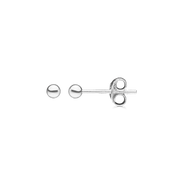 Støvring Design Sølv Kugle Ørestik 3mm 10103