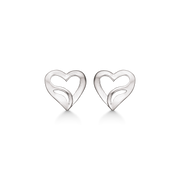 Støvring Design Sølv Hjerte Ørestik 10148582