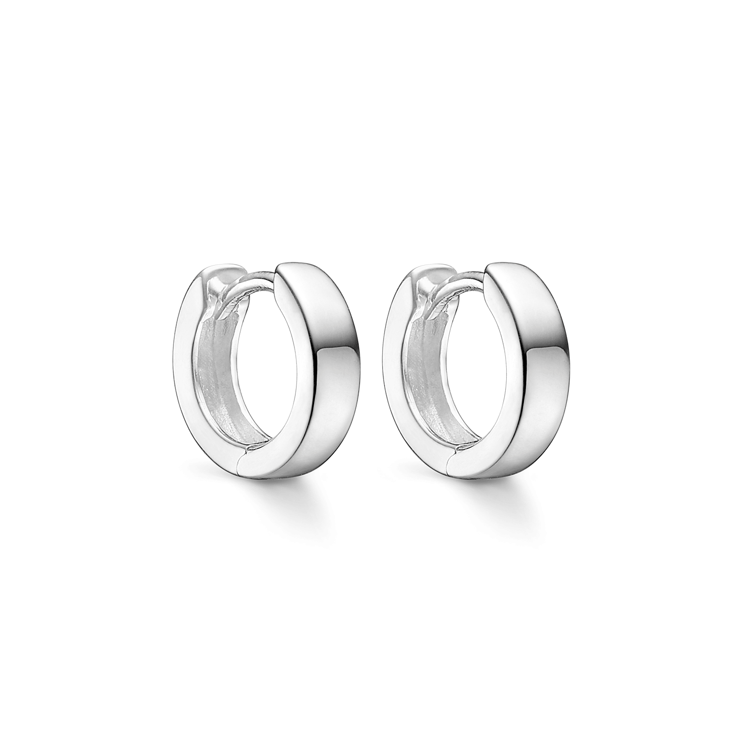 Støvring Design Sølv Kantet Creol 12mm 10223712
