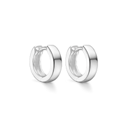 Støvring Design Sølv Kantet Creol 12mm 10223712