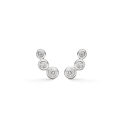 Støvring Design Sølv Ørestik med Zirkonia 10239089