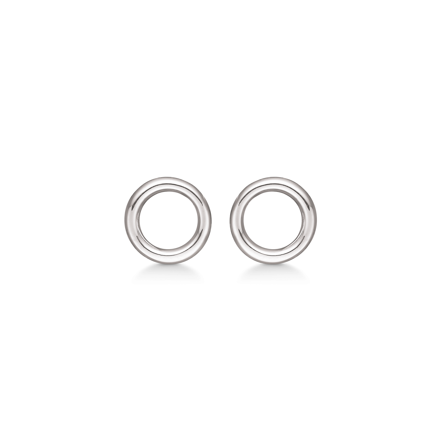 Støvring Design Sølv Ørestik med Cirkel 8mm 10239900