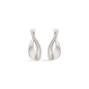 Støvring Design Rhodineret Sølv Ørestik med Drejet Led 10254017