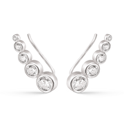 Støvring Design Sølv earcrawler med 5 zirkonia 10323989