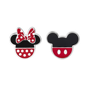 Disney Micky og Minnie Mouse Ørestik i Sølv 10333999