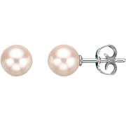 Scrouples Sølv Ferskvands Perle Ørestik 7½-8 mm 1072