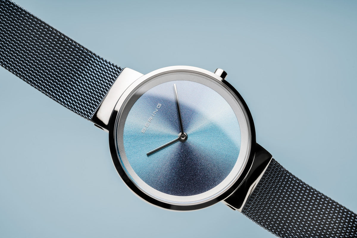 Bering  10 års Jubilæums ur Ocean Blue 10x31-Anniversary2