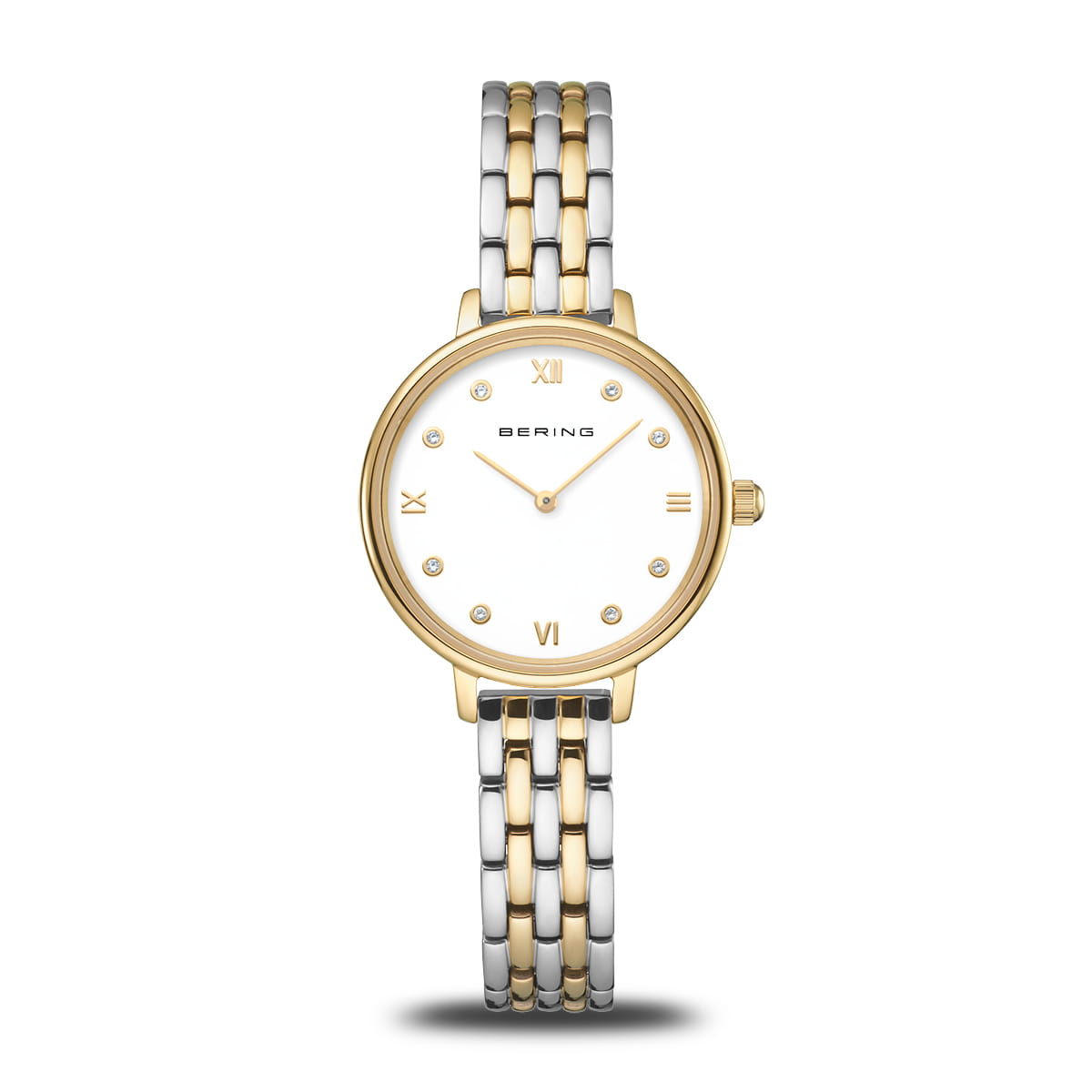 Bering Classic dameur i sæt med 2 armbånde 11028-714-GWP
