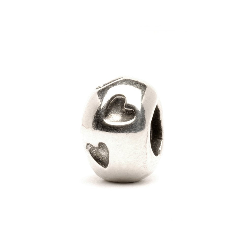 Trollbeads/Troldekugler Hjerte print kugle TAGBE-10050