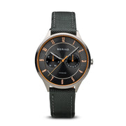 Bering Titanium børstet sølv 11539-879