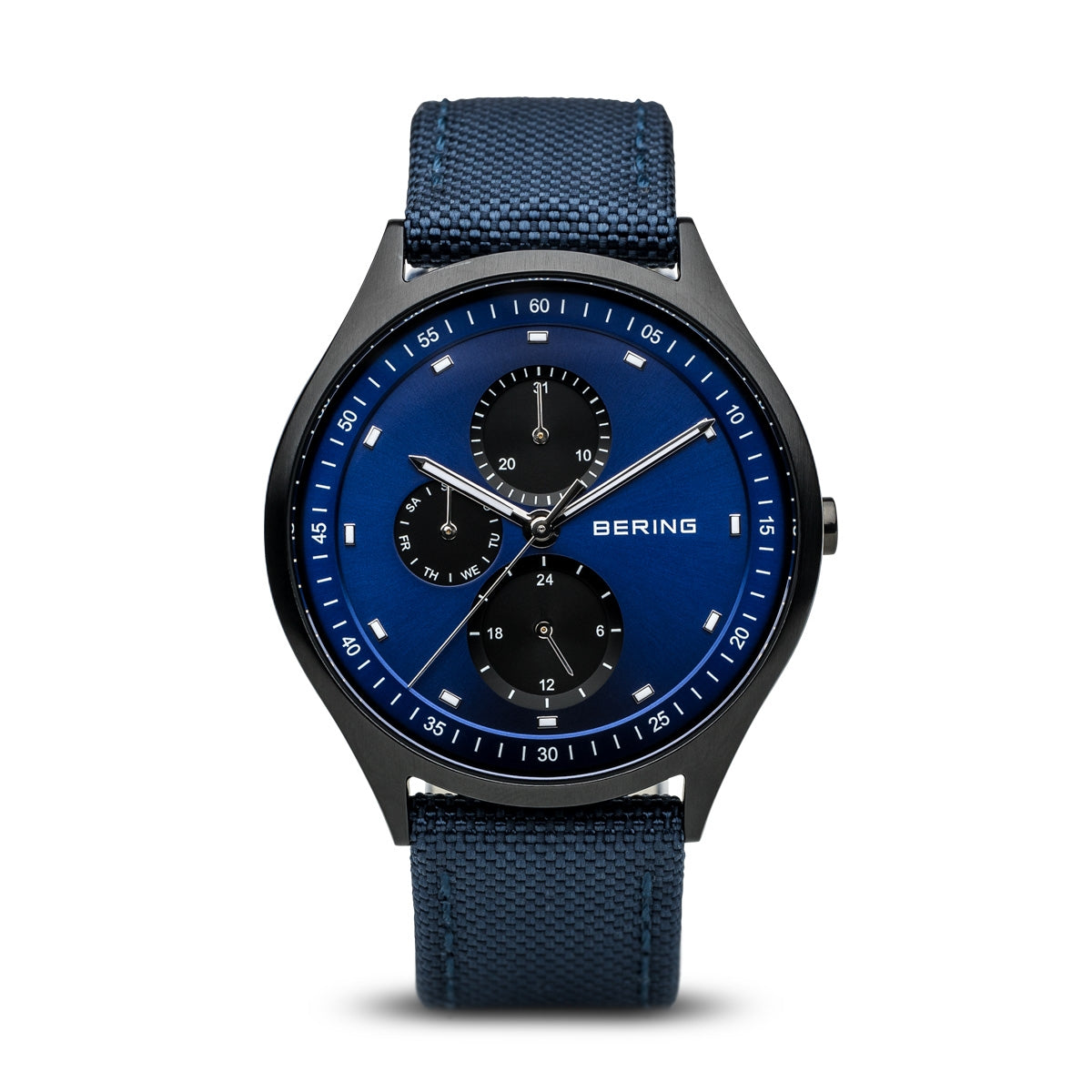 Bering Titanium børstet sort 11741-827