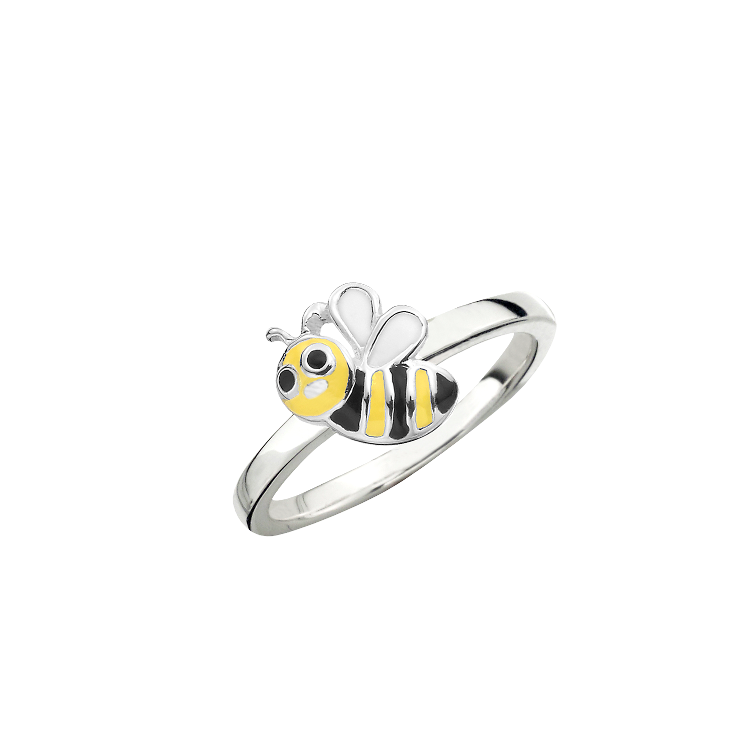 Støvring Design Sølv Børne Fingerring med Bi 12223174