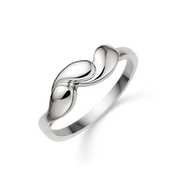 Støvring Design Rhodineret Sølv Ring 12223591