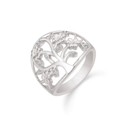 Støvring Design Sølv Ring med Livets Træ 12249042