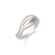 Støvring Design Rhodineret Sølv Ring 12254017