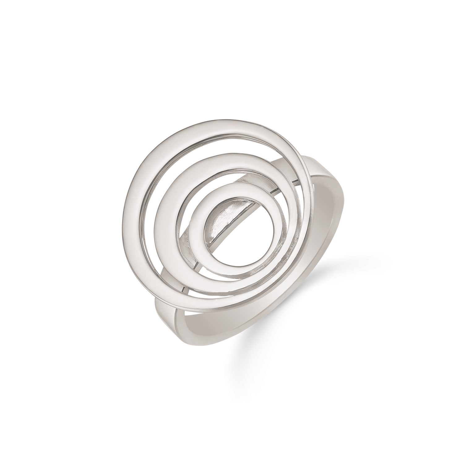 Støvring Design Rhodineret Sølv Ring 12254023
