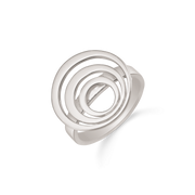 Støvring Design Rhodineret Sølv Ring 12254023