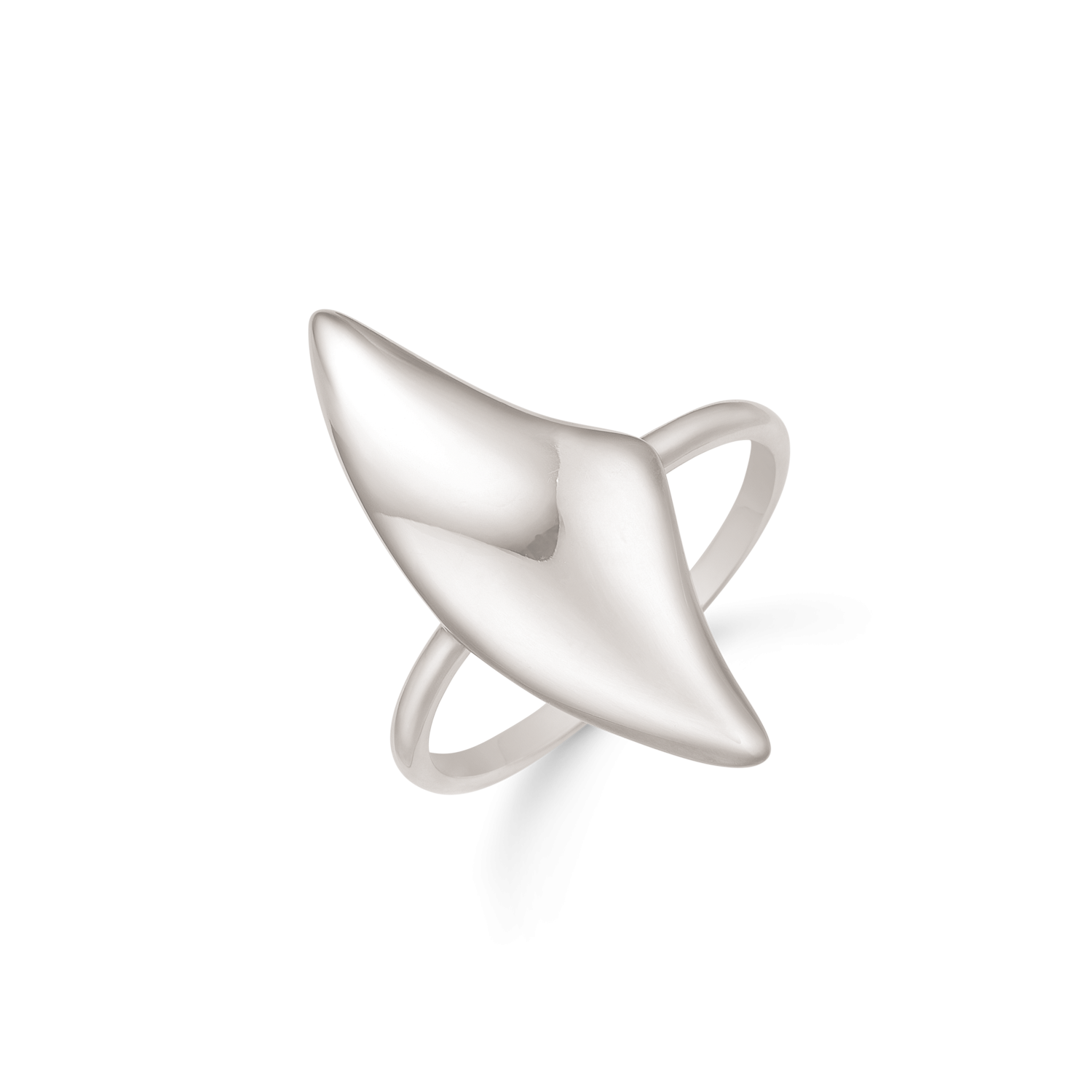 Støvring Design Rhodineret Sølv Ring 12254025