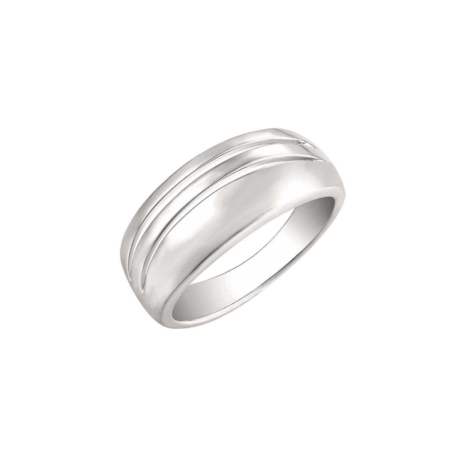 Støvring Design Sølv Ring med 3 Streger 12254035