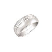 Støvring Design Sølv Ring med 3 Streger 12254035