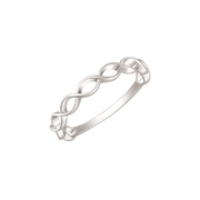 Støvring Design Let Flettet Sølv Ring 12323988