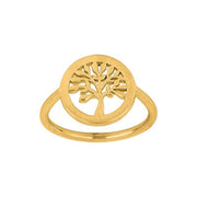 Nordahl Jewellery Forgyldt Livets Træ Ring Tree52 10253285950