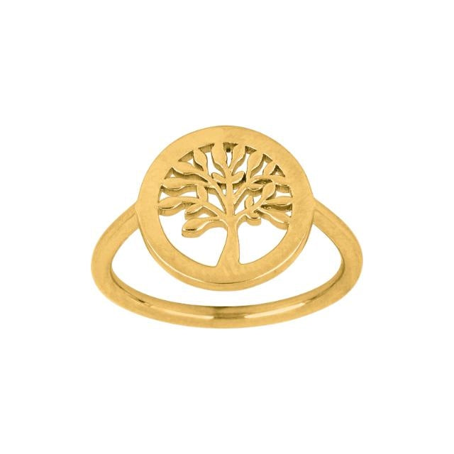 Nordahl Jewellery Forgyldt Livets Træ Ring Tree52 10253285950