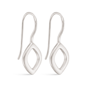 Støvring Design Rhodineret Sølv Ørehæng i dråbeform 13254010