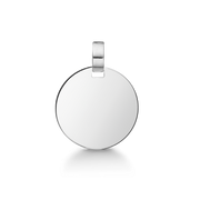 Støvring Design Sølv Plade Vedhæng 18mm 14237970