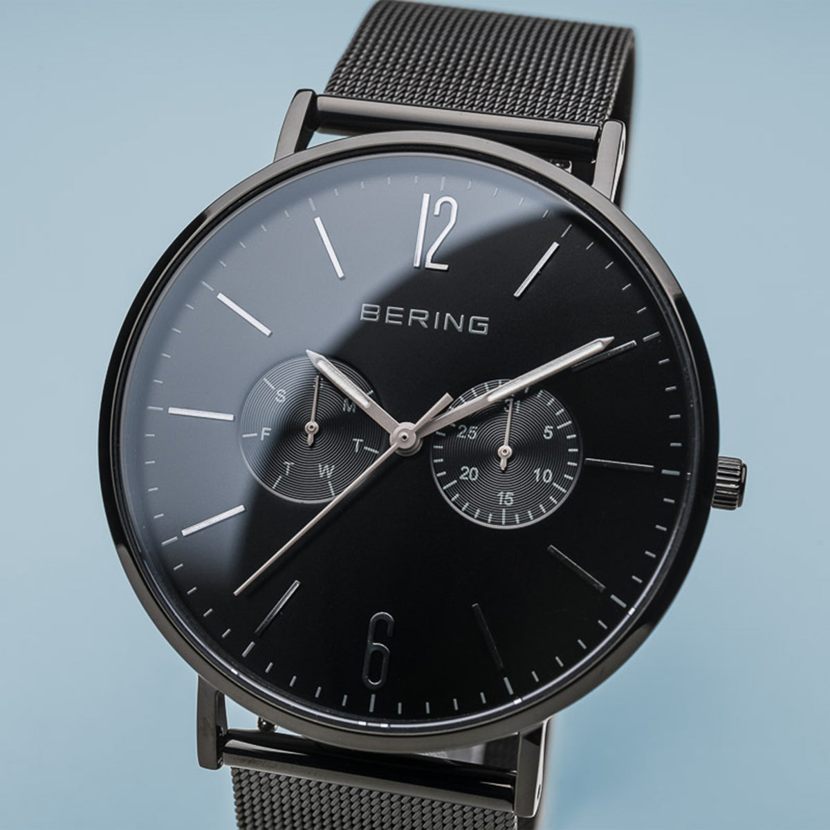 Bering Classic poleret sort 14240-222
