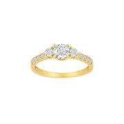 Siersbøl 8kt Guld Ring med Zirkonia 10428480300