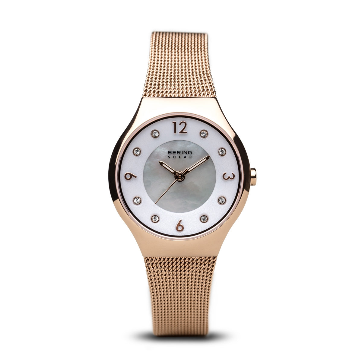 Bering Solar poleret rosaguld 14427-366