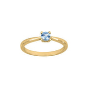 Joanli Nor Helennor Ring med Lyseblå Zirkonia 4mm 10451105950