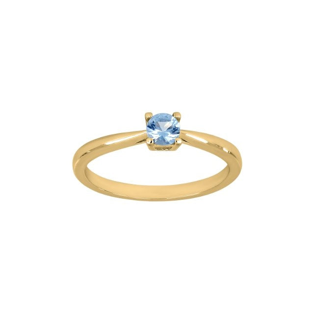Joanli Nor Helennor Ring med Lyseblå Zirkonia 4mm 10451105950