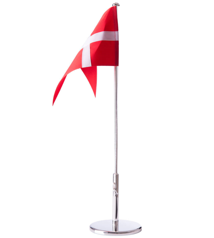 Forkromet Flagstang 40cm 87015081022
