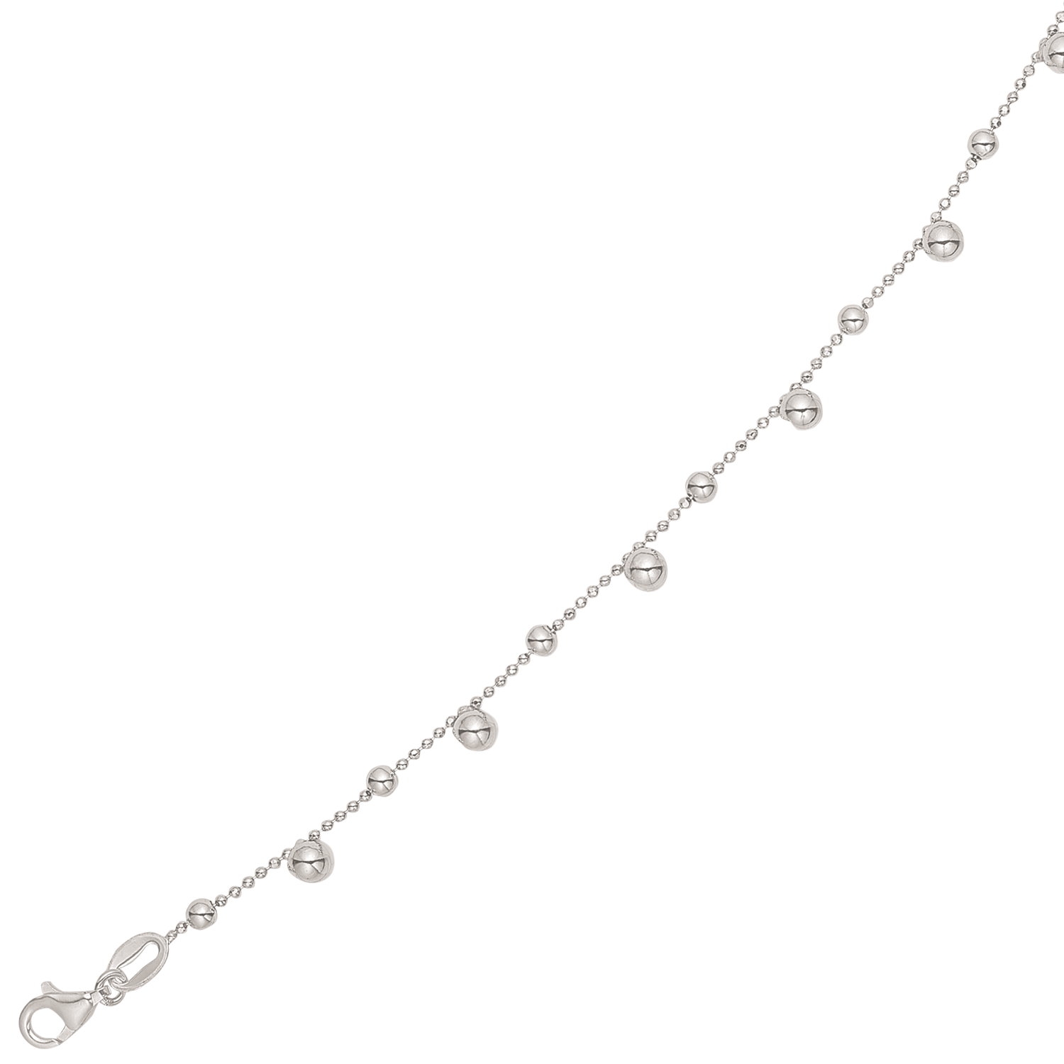 Støvring Design Sølv Kugle Armbånd 15190774