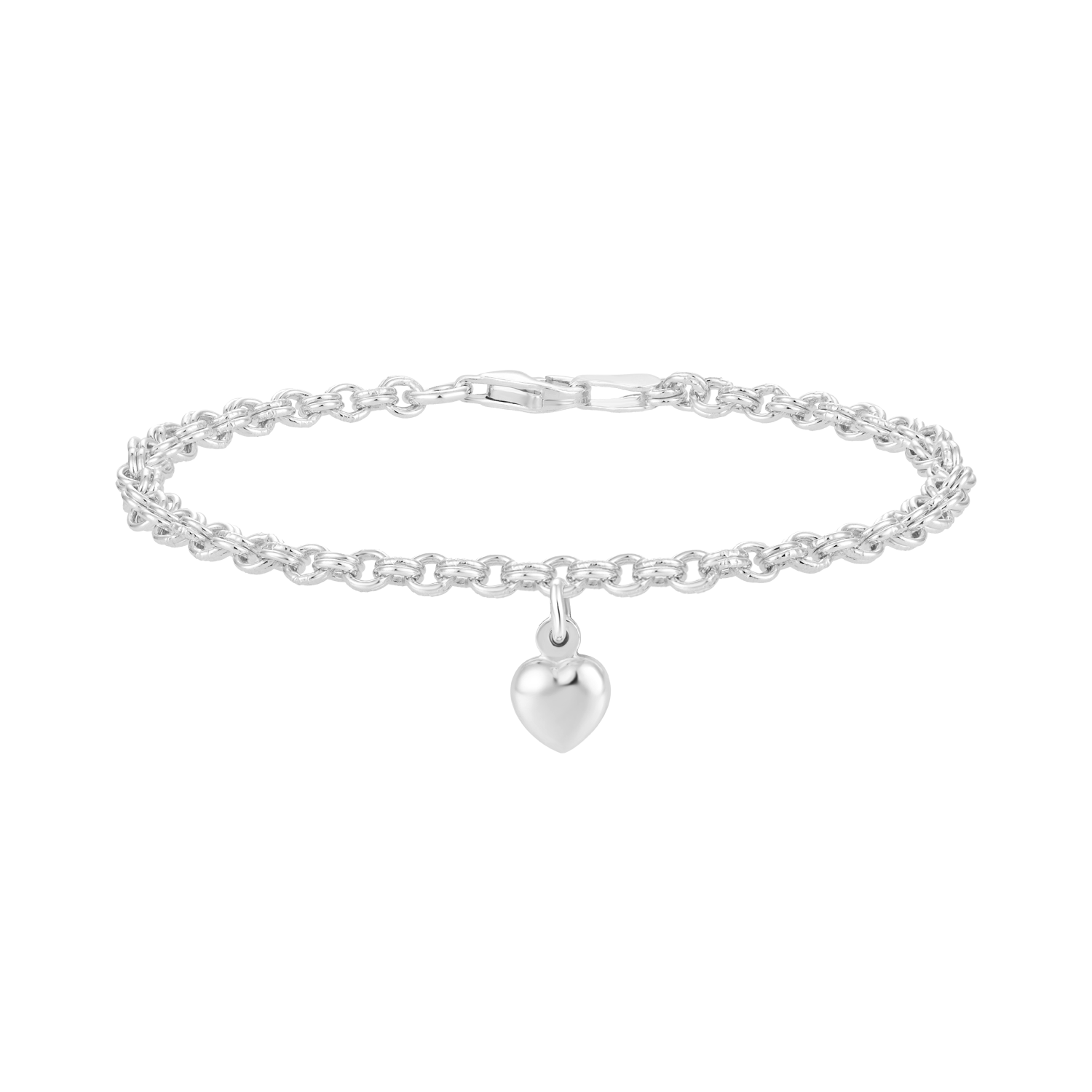 Støvring Design Sølv Børne Armbånd med Hjerte 15190928
