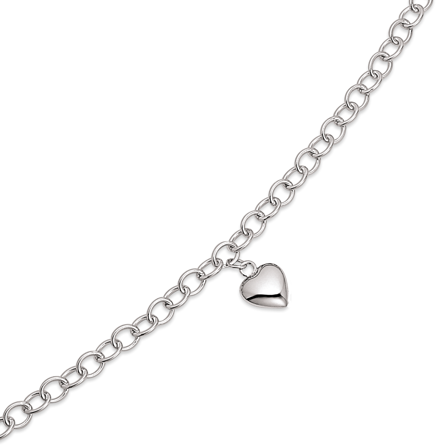 Støvring Design Sølv Armbånd med Hjerte 15239982