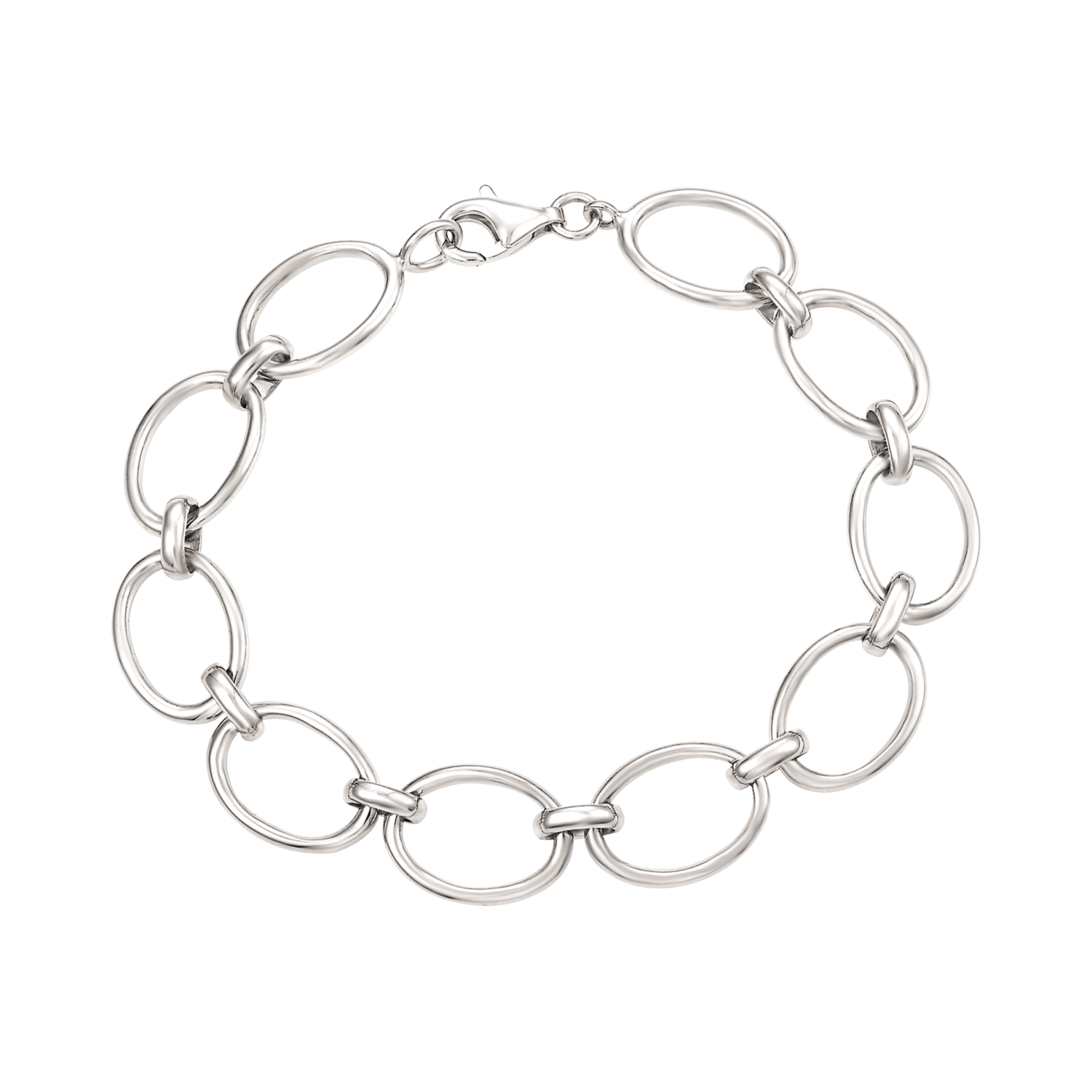 Støvring Design Sølv Armbånd med Runde Led 15254043