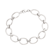 Støvring Design Sølv Armbånd med Runde Led 15254043
