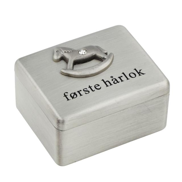 Nordahl Andersen Fortinnet æske "Første Hårlok" Bambino 96015475143